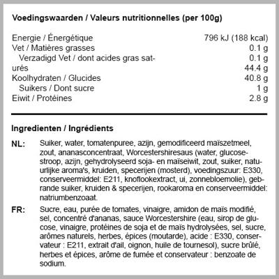 Oliehoorn barbecuesaus (900 ml)