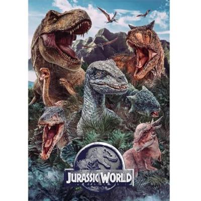 DinoToys Dino puzzel van jurassic world dinosaurussen - 500 stukjes