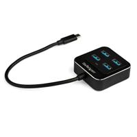 StarTech.com USB-C Hub 4 Port - USB Type-C/USB 3.1 Gen 2 Hub (10 Gbps) - Bus aangedreven - USB Type-C verdeler - Thunderbolt 3 USB-hub - thumbnail