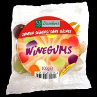 Winegums suikervrij 100 Gram - thumbnail