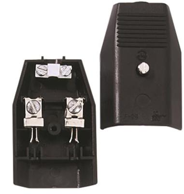 Bachmann 900.004 Eurokoppeling Kunststof 230 V Zwart IP20