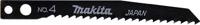 Makita Accessoires Makita decoupeerzaagblad no.4 (5st) - thumbnail