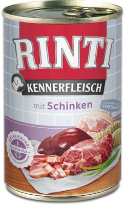 RINTI Kennerfleisch Ham - natvoer voor honden - 400g