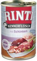 RINTI Kennerfleisch Ham - natvoer voor honden - 400g - thumbnail