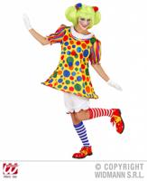 Clownskostuum dame - thumbnail