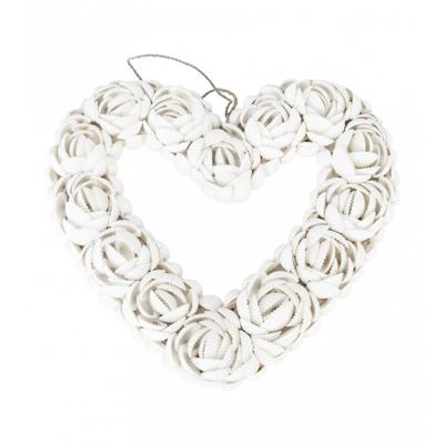 Bazar Bizar Ornament The Shell Heart white groot Bazar Bizar Ornament The Shell Heart white groot