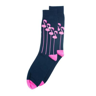 Alfredo Gonzales sokken The Flamingo donkerblauw Alfredo Gonzales sokken The Flamingo donkerblauw