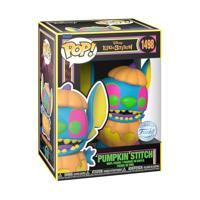 Disney Lilo & Stitch Funko Pop Vinyl: Pumpkin Stitch (Blacklight) - thumbnail