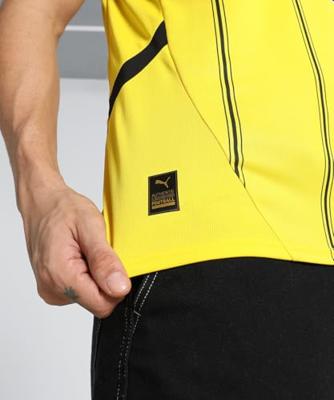 Borussia Dortmund Thuis Shirt Senior 2024/2025 - Maat M - Kleur: ZwartGeel | Soccerfanshop