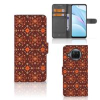 Xiaomi Mi 10T Lite | Telefoon Hoesje | Batik Brown | Portemonnee hoesje - thumbnail