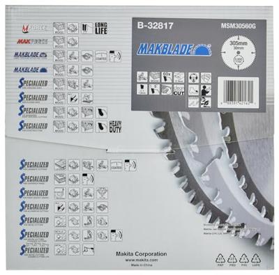 Makita Cirkelzaagblad voor Hout | Makblade | Ø 305mm Asgat 30mm 60T - B-32817 - thumbnail