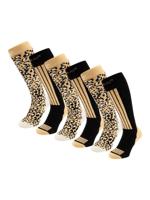 Poederbaas Skisokken Dames 6-pack Black Multi-39/42 - thumbnail