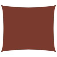 Zonnescherm rechthoekig 4x5 m oxford stof terracottakleurig - thumbnail
