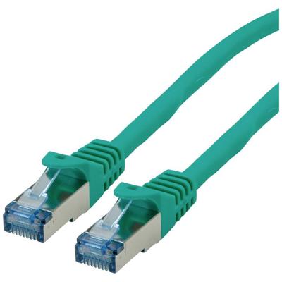 ROLINE Patchkabel Cat.6A S/FTP (PiMF), Component Level, LSOH, groen, 15 m ROLINE Patchkabel Cat.6A S/FTP (PiMF), Component Level, LSOH, groen, 15 m