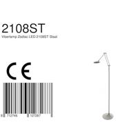 Steinhauer RVS leeslampZodiac LED - 2108ST - thumbnail