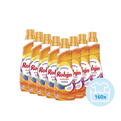Robijn Klein & Krachtig Color Wasmiddel - Halfjaarpakket Robijn Klein & Krachtig Color Wasmiddel - Halfjaarpakket