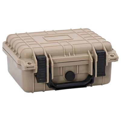 VidaXL Hardcase koffer zand 27 x 24,5 x 12,5 cm polypropyleen en abs