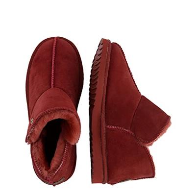 Warmbat Pantoffels Willow WLW321073 Rooibos Rood-36 maat 36