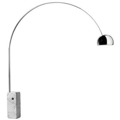 Flos Arco LED Vloerlamp - Roestvrij staal