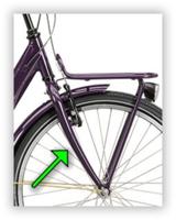 Batavus Voorvork star 24" darkpurple ys739 - thumbnail