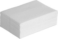 NORDVLIES poetspapier "wipex airlaid mb" wipex fleece cloth white 500 sheets z-folded - thumbnail