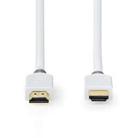 Nedis CVBW34000WT15 High Speed ??hdmi™-kabel Met Ethernet Hdmi™ Connector Hdmi™ Connector 4k@60hz 18 Gbps 1.50 M Rond Pvc Wit Doos - thumbnail