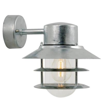 Nordlux Blokhus 25051031 Buitenlamp (wand) Spaarlamp, LED E27 60 W Staal