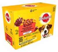Pedigree multipack maaltijdzakjes favourites in gelei - thumbnail