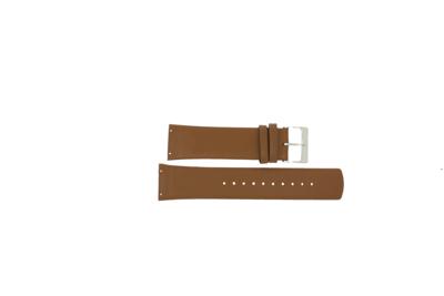 Horlogeband Skagen SKW6082 / ANCHER Leder Cognac 22mm