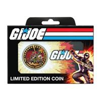 G.I. Joe Collectable Coin A Real American Hero 60th Anniversary 24k Gold Plated Limited Edition - thumbnail
