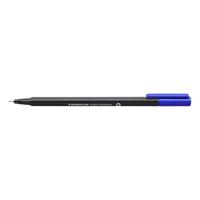 Fineliner staedtler triplus 334 0.3mm blauw | 10 stuks - thumbnail