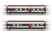 Märklin 43461 H0 aanvullingsset 1 voor de Giruno van de SBB B(B11) 2e klas en C(B10) 2e klas - thumbnail