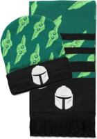 Star Wars - The Mandalorian Beanie & Scarf Giftset (Black/Green) - thumbnail