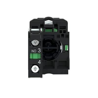 Schneider Electric XB5AA3351 XB5AA3351 Druktoets 600 V 6 A Moment (l x b x h) 52 x 30 x 42 mm IP66, IP67, IP69, IP69K 1 stuk(s)