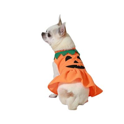 Atosa pompoenkostuum, oranje, voor huisdieren, betoverend en feestelijk, feesten, Halloween, geest, levendig seizoen, mooi design