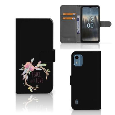 Nokia C12 Leuk Hoesje Boho Text Nokia C12 Leuk Hoesje Boho Text