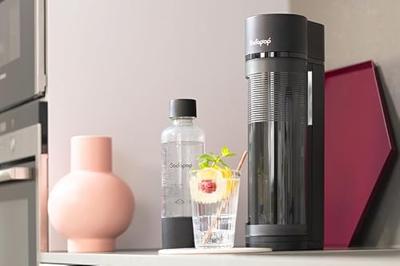 Sodapop Soda-maker Wassersprudler Zwart Incl. 2 glazen flessen, Incl. 1 PET-fles