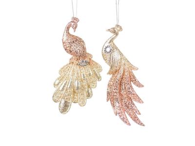 Ornament plc pauw roze l10 cm Kurt S. Adler - Kurt s adler Ornament plc pauw roze l10 cm Kurt S. Adler - Kurt s adler