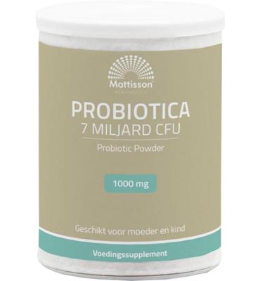 Mattisson HealthStyle Probiotica 7 Miljard CFU 1000mg Poeder
