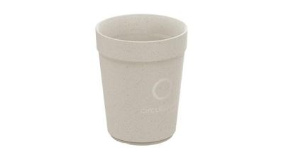 Conpax Circulware beker, 300 ml, PP, beige, pak van 24 stuks