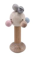 Voggenreiter 1232 Tic Toc houten rammelaar boom met belletje - thumbnail