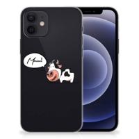 iPhone 12 | 12 Pro (6.1") Telefoonhoesje met Naam Cow - thumbnail