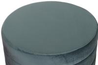 Voetensteun DKD Home Decor Multicolour Hout MDF Fluweel 60 x 60 x 45 cm - thumbnail