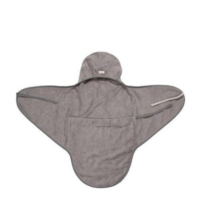 Koeka Dijon Organic newborn badcape steel grey Koeka Dijon Organic newborn badcape steel grey