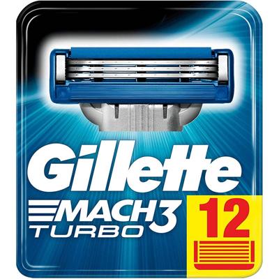 Gillette Mach 3 Turbo scheermesje Mannen 12 stuk(s)