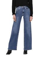 Only Onlmadison Blush Hw Wide Dnm Cro372 Noos 15282980 Loose Fit Medium Blue Denim - thumbnail