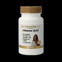 Golden Naturals Foliumzuur Actief Tabletten - thumbnail
