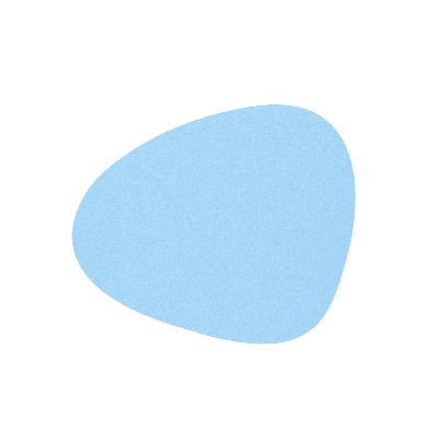 LIND DNA - Glass Mat Curve - Onderzetter 11x13cm Nupo Cool Blue