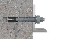 Fischer 564600 FAZ II Plus 16/250 Boutanker 373 mm 16 mm 10 stuk(s) - thumbnail