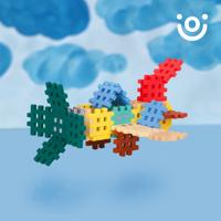 MARIOINEX Mini Waffle Pastel bouwstenen, 300 stuks - thumbnail